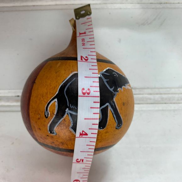 VTG African Gourd Hand Percussion Handmade Shaker - Picture 12 of 14